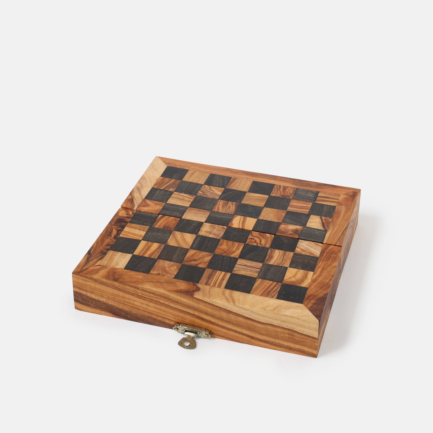 Folding Chess Set with Storage and Chess Pieces