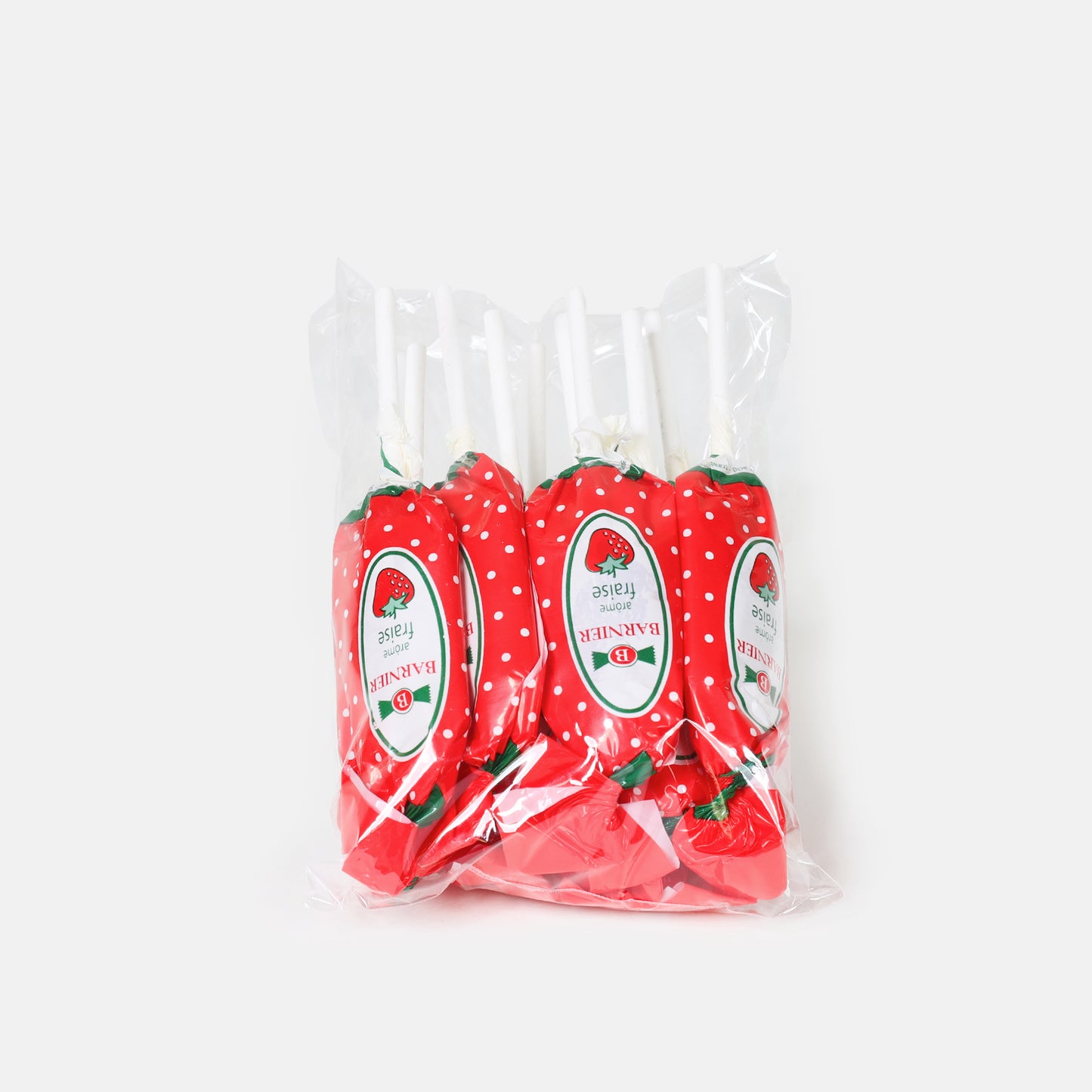 Fruit Flavored Lollipops (Strawberry)