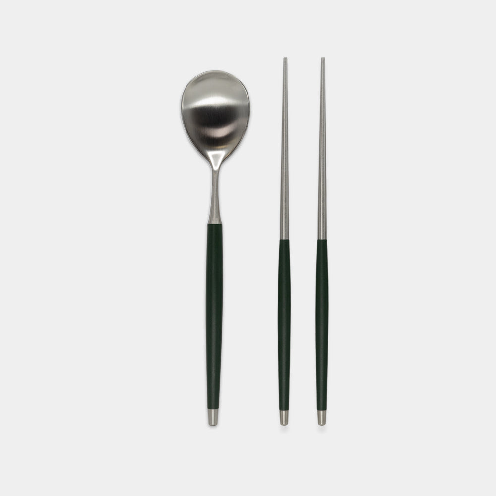 Dustin Dinnerware Spoon and Chopsticks Set