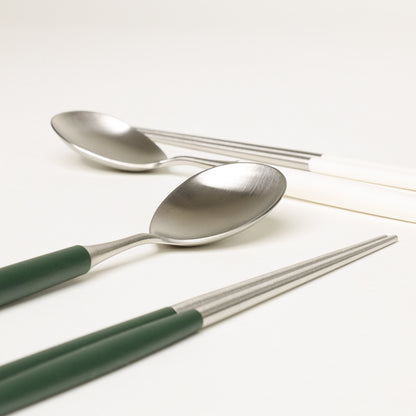 Dustin Dinnerware Spoon and Chopsticks Set