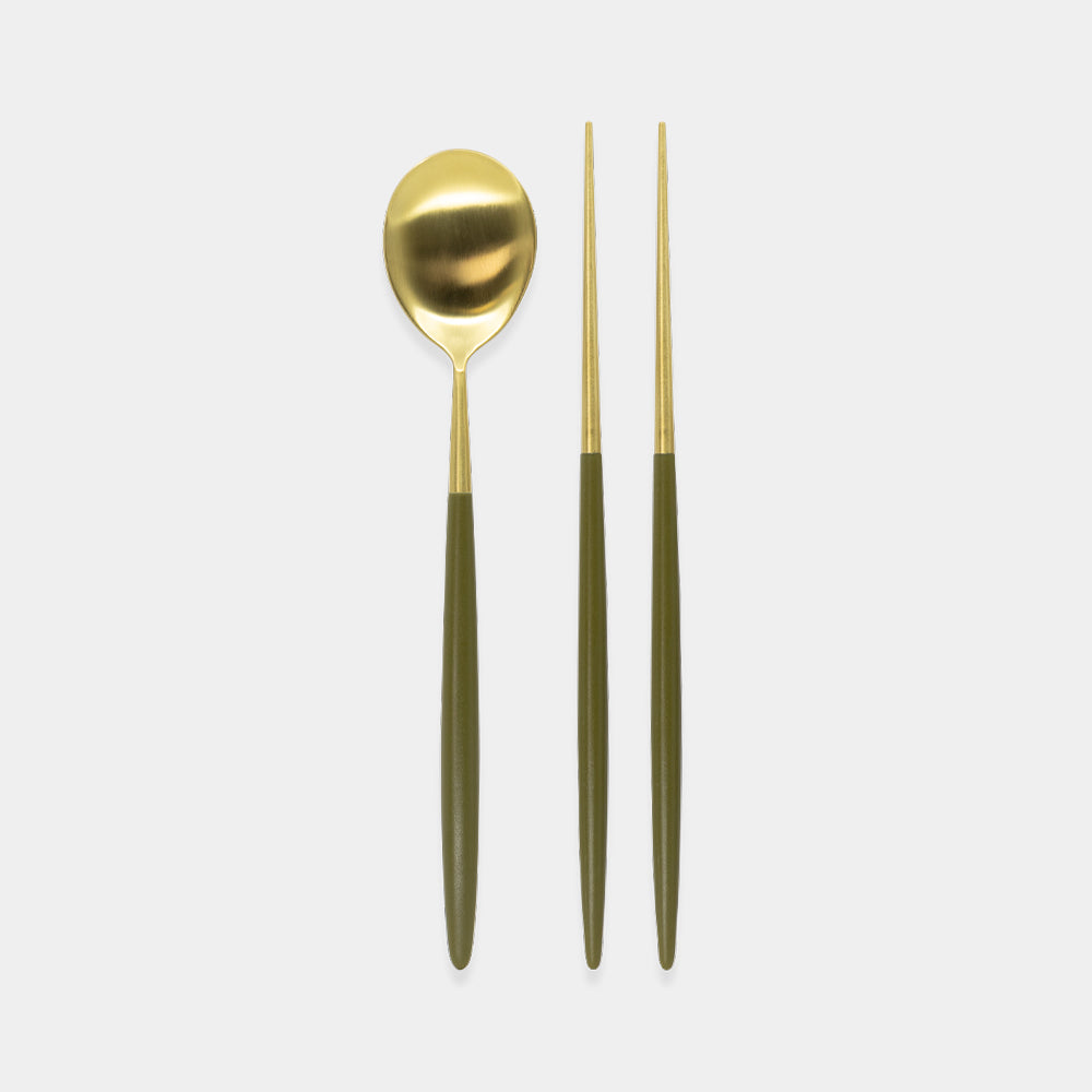 Matinee Dinnerware Spoon and Chopsticks Set