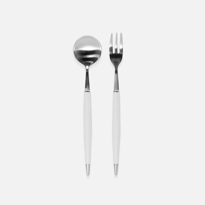 Mont Blanc Satin Dinnerware Tea Spoon and Fork Set