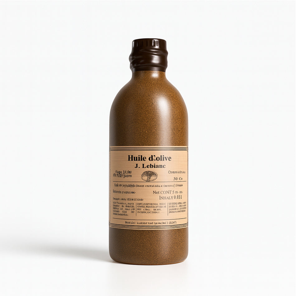 Extra Virgin Olive Oil Stone Bottle